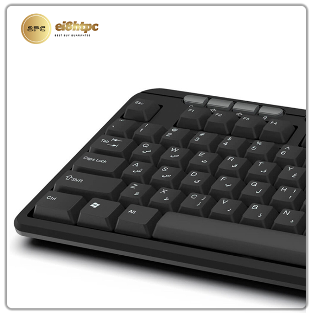 کیبورد بی سیم سیبراتون SKB566W