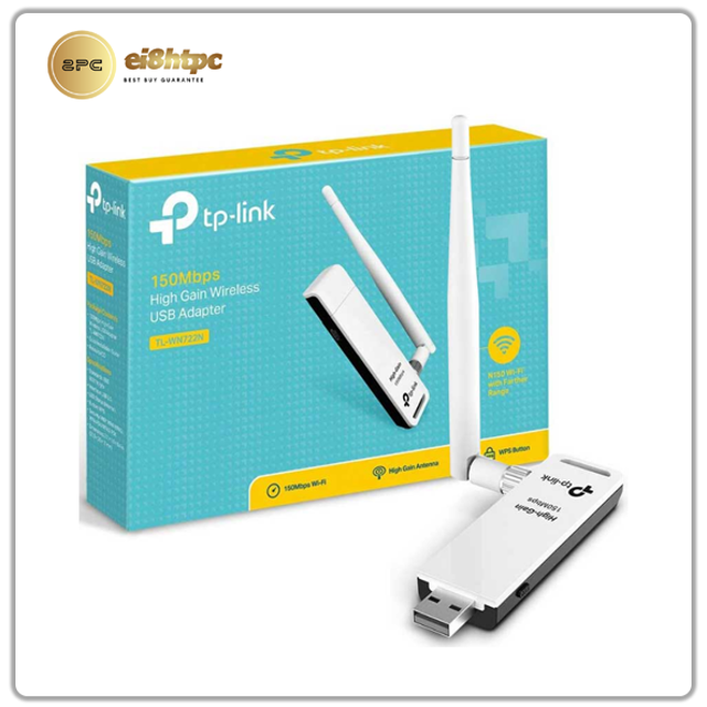 کارت شبکه USB و بیسیم تی پی-لینک مدل TL-WN722N Ver 4