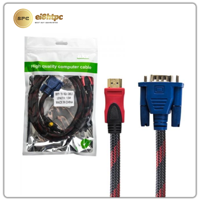 کابل HDMI به VGA بی ایکس وای (BXY) طول 1.5 متر