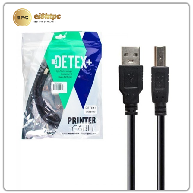 کابل پرینتر  (+DETEX) طول 3 متر