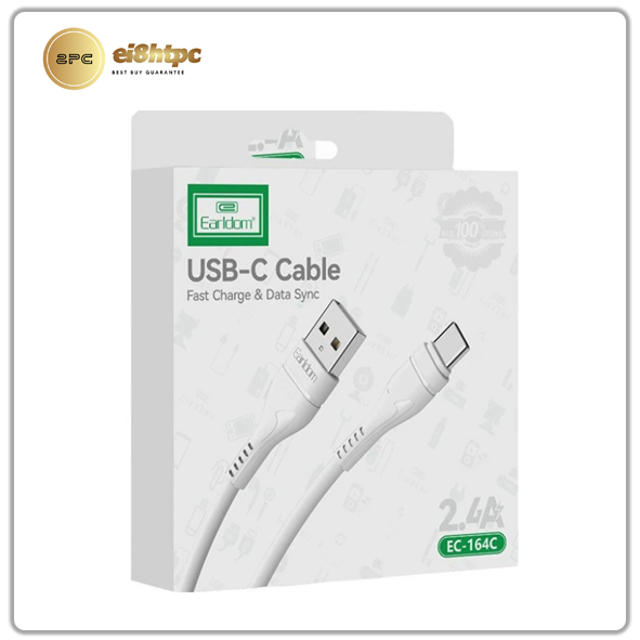 کابل تبدیل USB به Type-C ارلدام مدل EC-164C