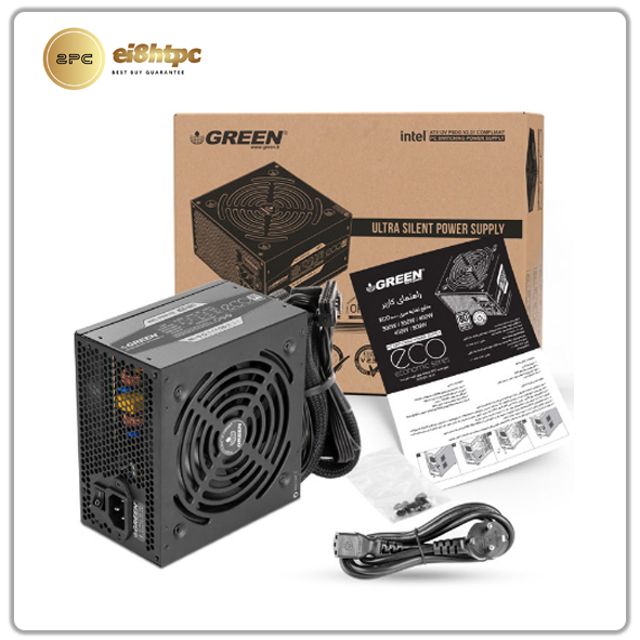 منبع تغذیه Green GP400A-ECO Rev3.1