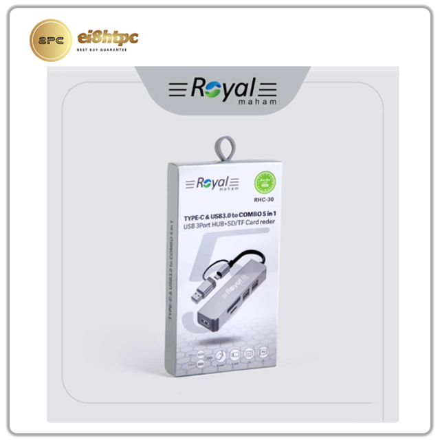 هاب TYPE-C Royal RHC-30