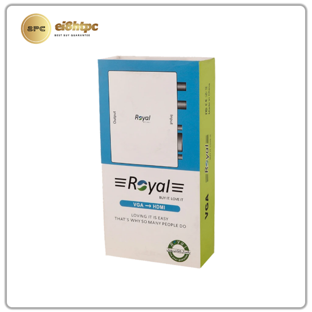 تبدیل رویال VGA / AUDIO به Royal HDMI