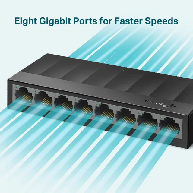 سوییچ 8 پورت گیگابیتی و دسکتاپ تی پی-لینک مدل LS1008G 102032660