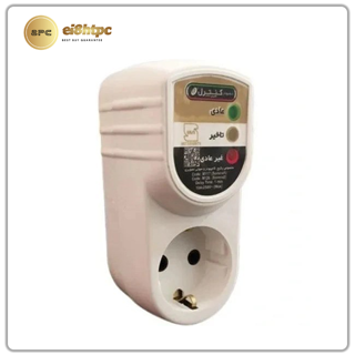 محافظ برق تک مدل M117 ارت دار مخصوص پکیج و کامپیوتر