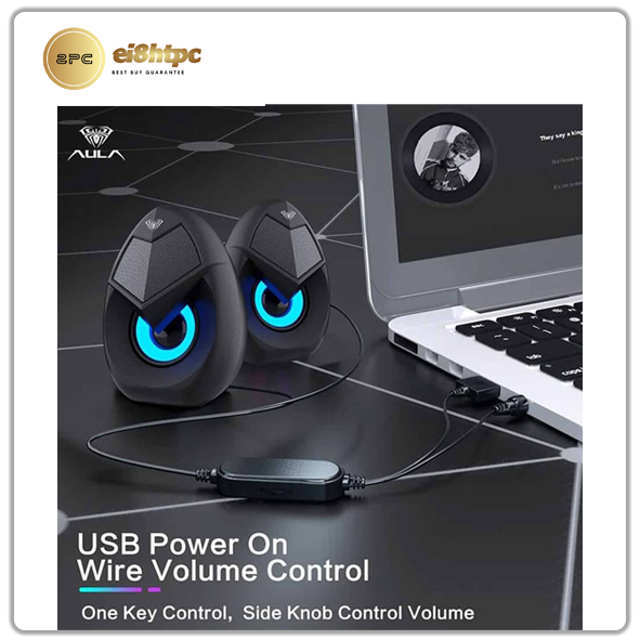 Aula Desktop Speaker Model WIND N-69