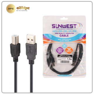 کابل USB پرینتر سان وست طول 1.5 متر
