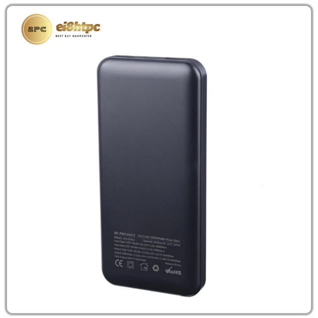 پاوربانک ایکس پی-پروداکت مدل XP-PB10000 ظرفیت ۱۰ هزارساعت